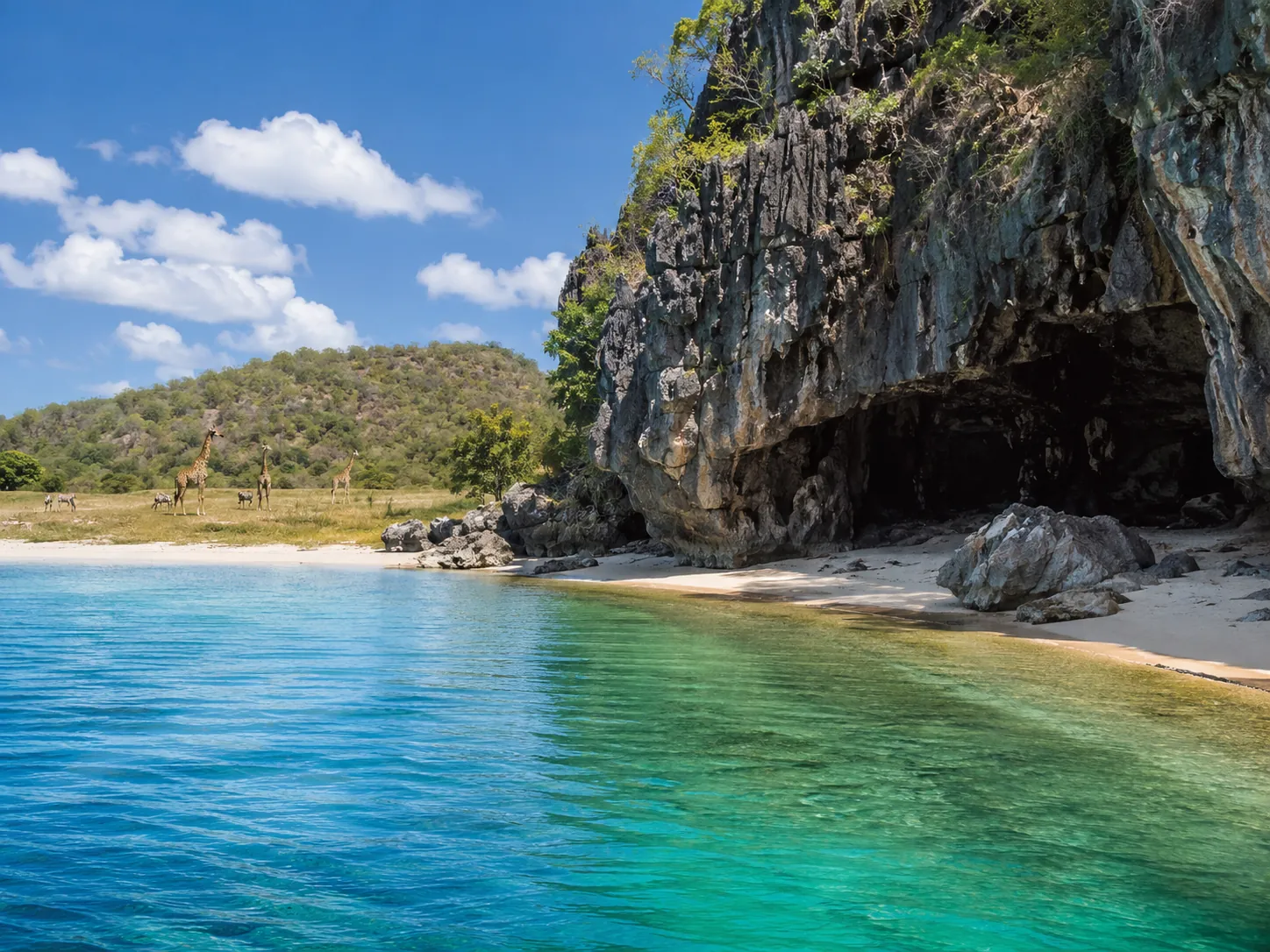 Coron Calauit Safari Tour Calauit Wildlife Sanctuary Black Island