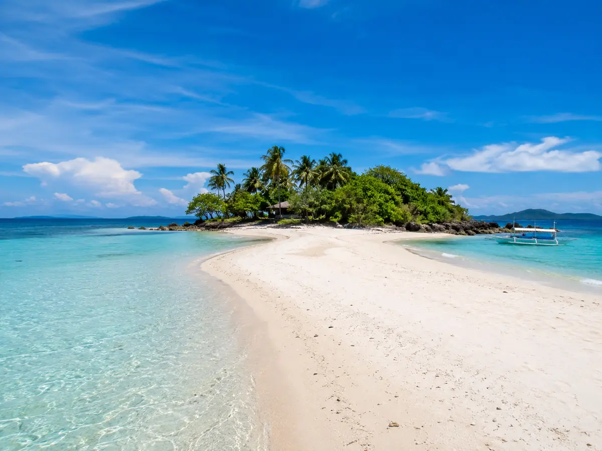 Ditaytayan Island podczas Coron Island Escapade Tour