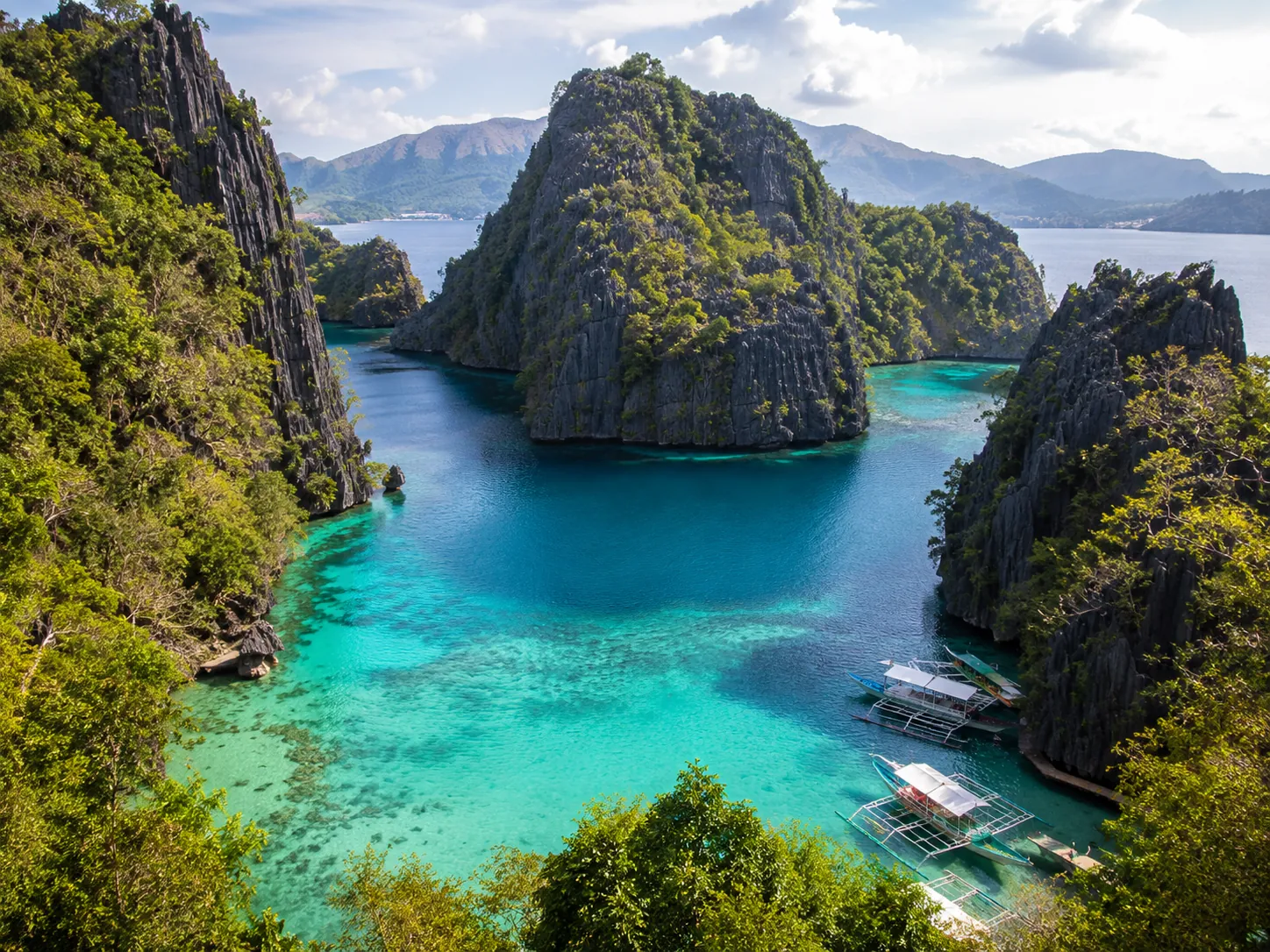 Prywatna wycieczka łodzią island hopping Coron Palawan