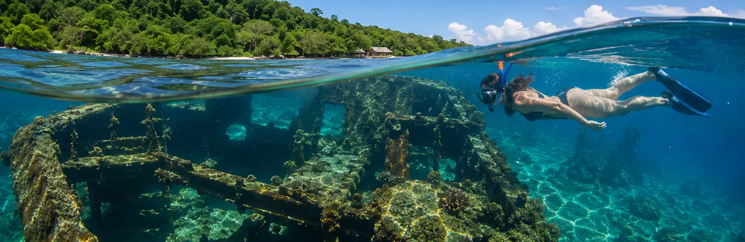 Lusong Gunboat podczas Coron Reefs and Wrecks Tour