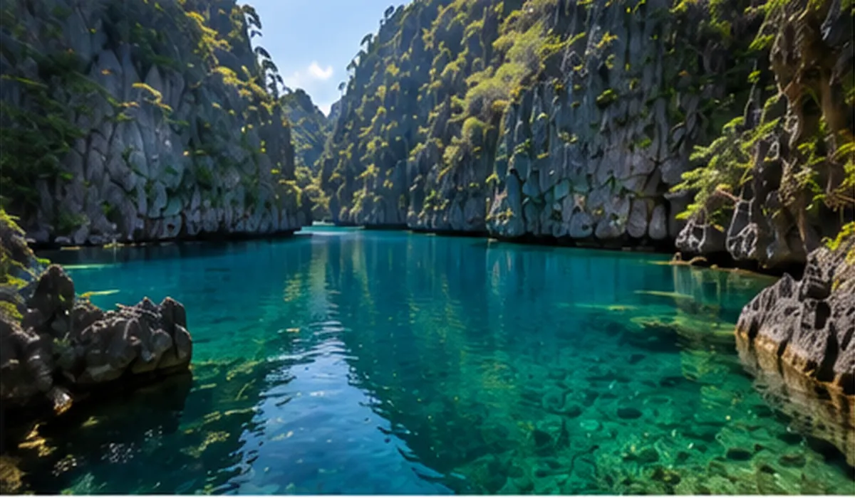 Barracuda Lake w Coron