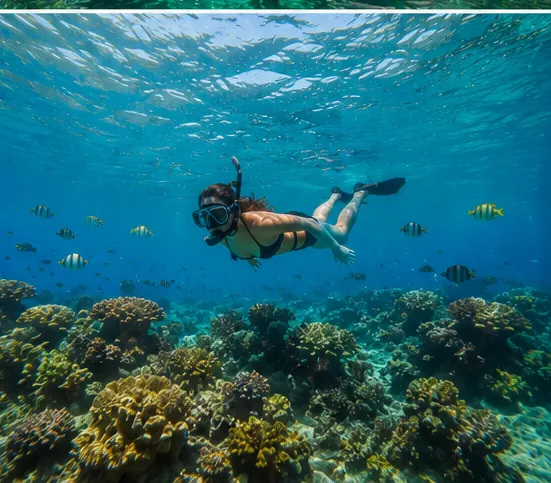 Snorkeling spot na trasie Tour B w El Nido