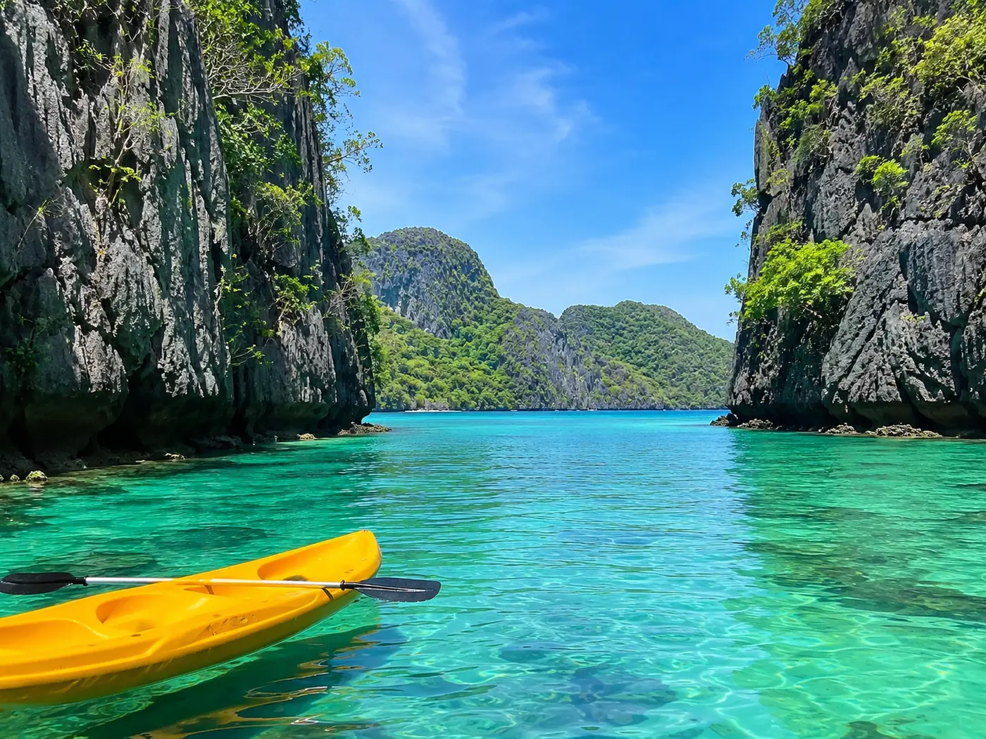Secret Beach lub Cadlao Lagoon w El Nido