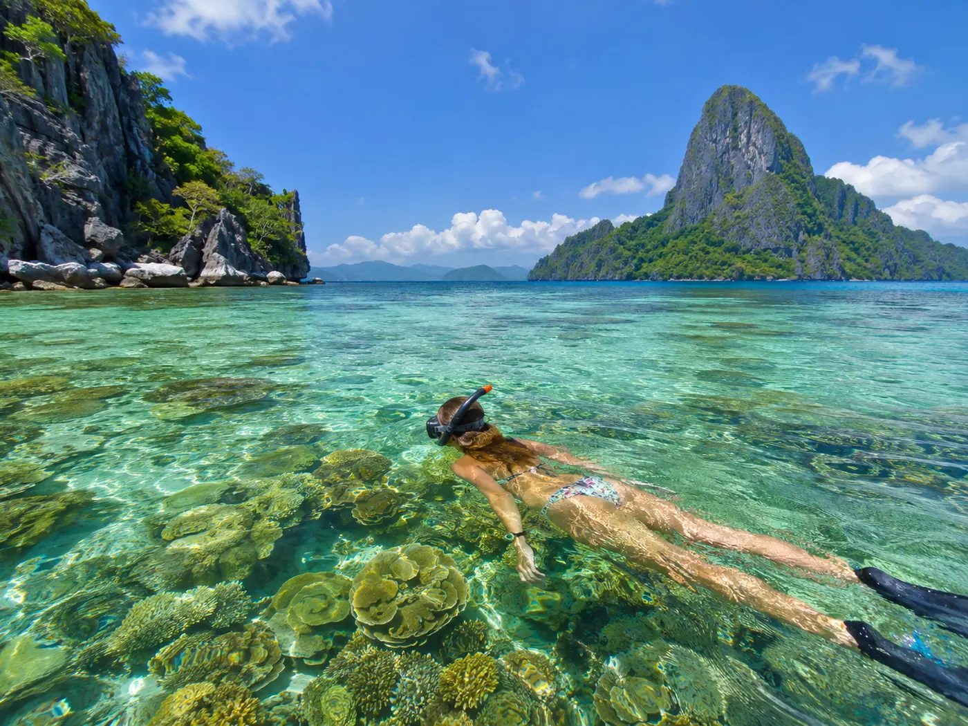 Snorkeling spot na trasie Tour C w El Nido