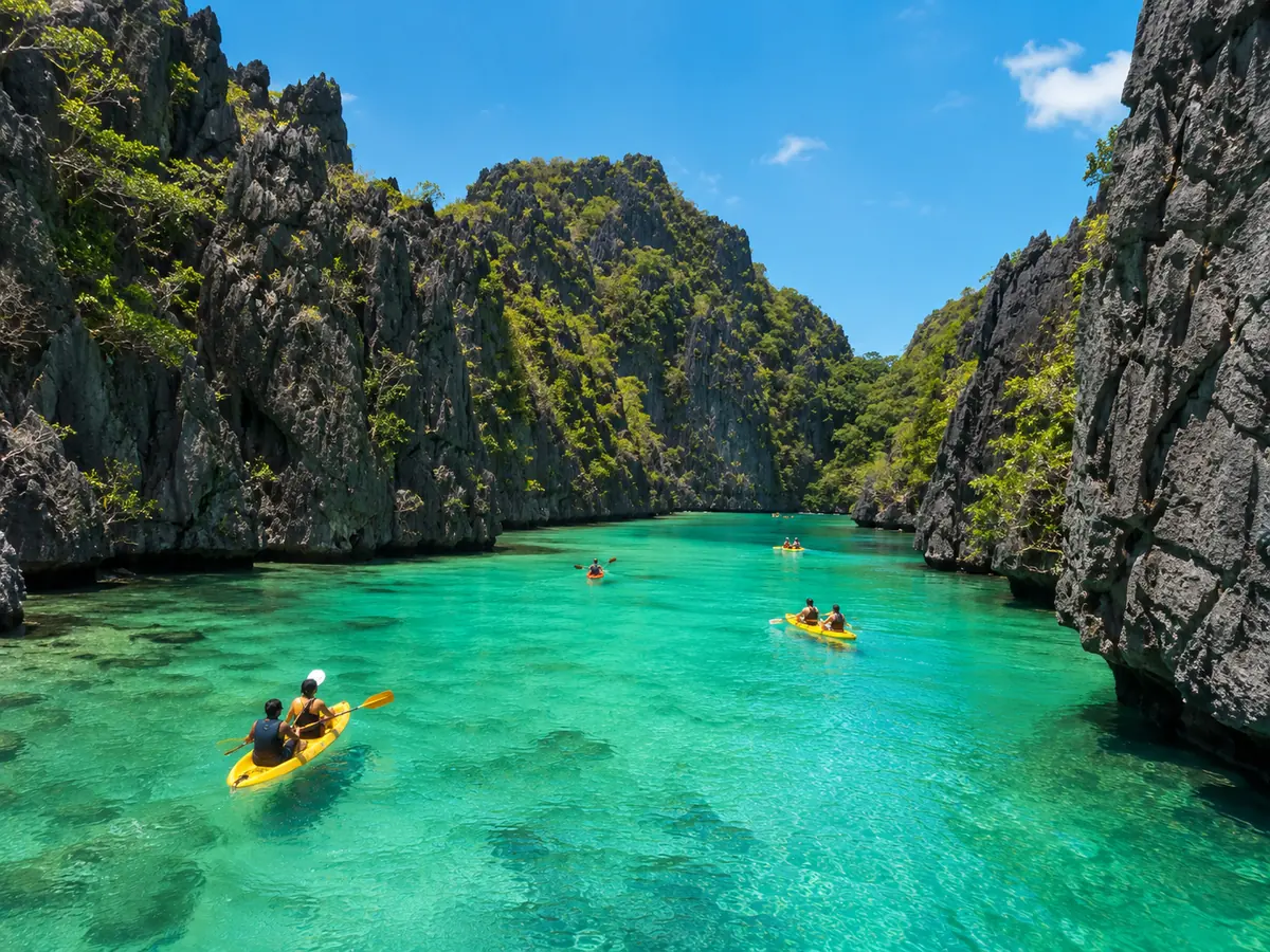 Small Lagoon na trasie Tour D w El Nido