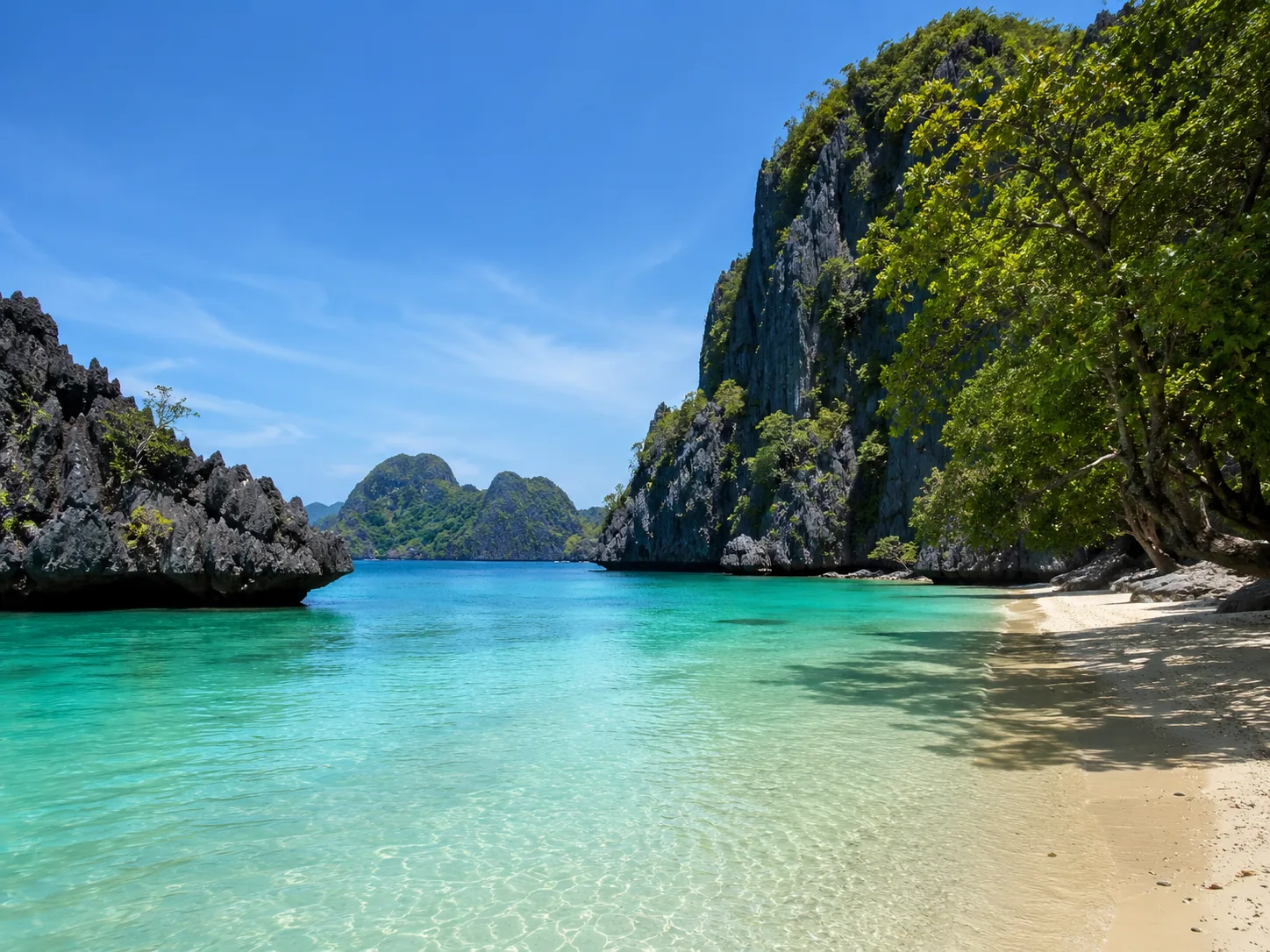 Trasa D El Nido Small Lagoon Cadlao Lagoon Paradise Beach