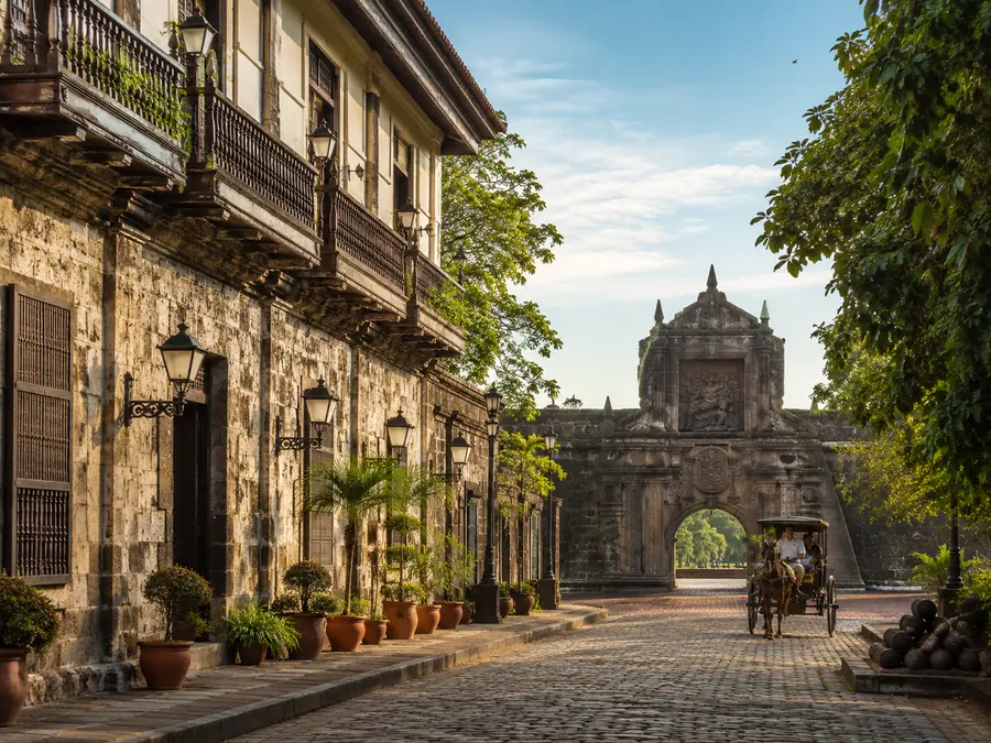 Intramuros Manila Filipiny
