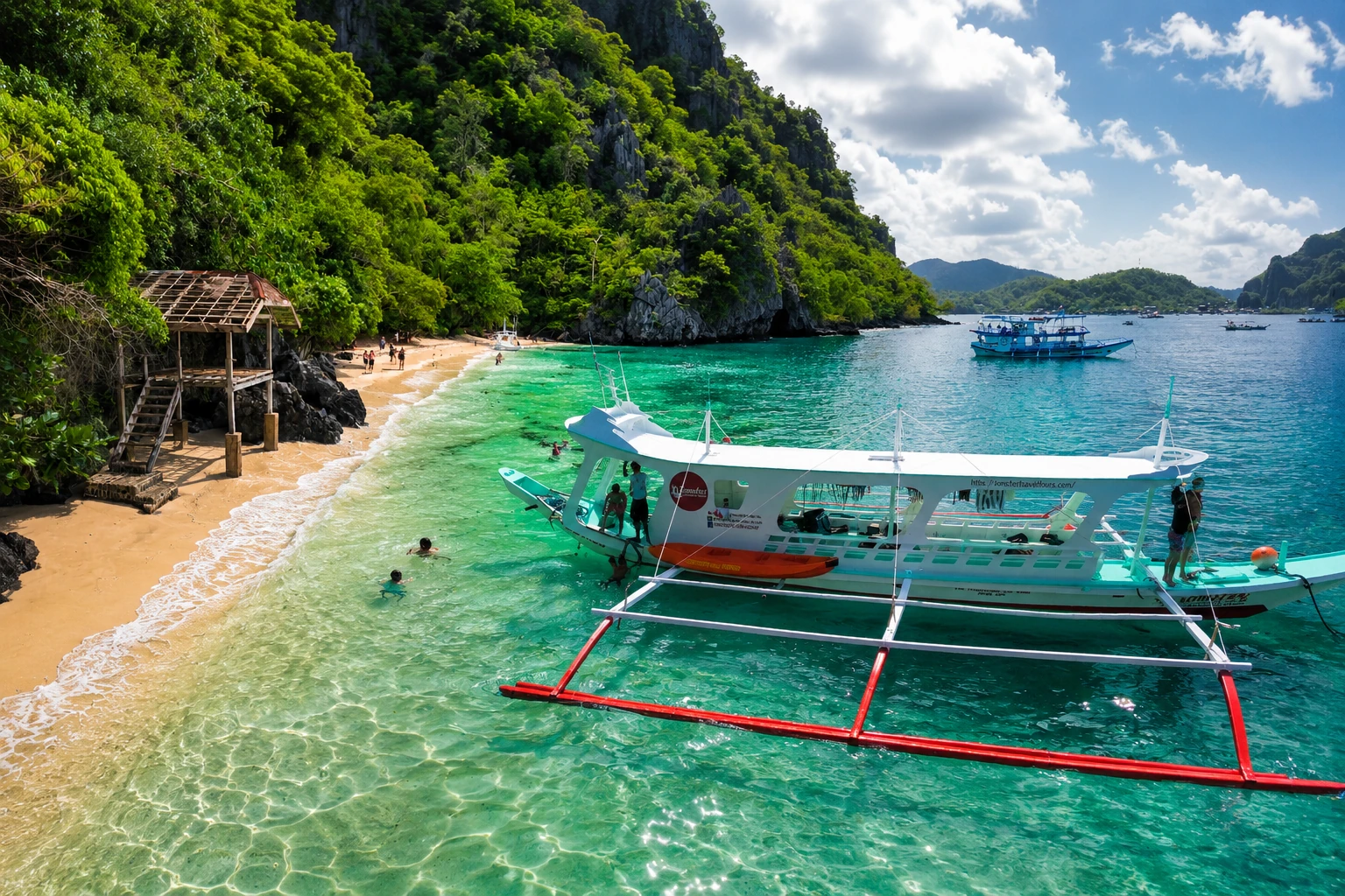 Prywatna wycieczka łodzią island hopping El Nido Palawan